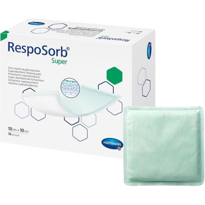 HARTMANN Resposorb Super 10 x 10 cm 10 ks HARTMANN Resposorb Super 10 x 10 cm 10 ks