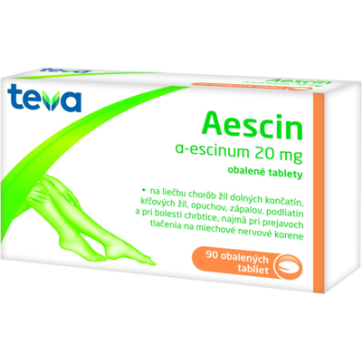 AESCIN 20 mg 90 tabliet AESCIN 20 mg 90 tabliet