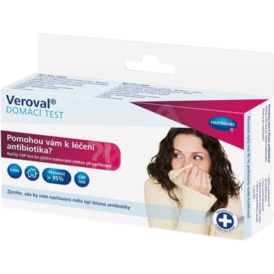 HARTMANN Veroval "Pomôžu vám pri liečení antibiotiká?" domáci CRP test HARTMANN Veroval "Pomôžu vám pri liečení antibiotiká?" domáci CRP test