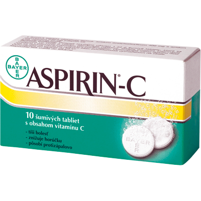 ASPIRIN - C 10 šumivých tabliet ASPIRIN - C 10 šumivých tabliet