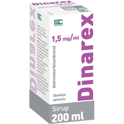 DINAREX 1,5 mg/ml sirup 200 ml DINAREX 1,5 mg/ml sirup 200 ml