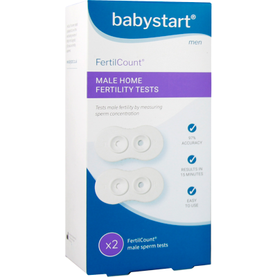 BABYSTART FertilCount Test mužskej plodnosti 2 ks BABYSTART FertilCount Test mužskej plodnosti 2 ks