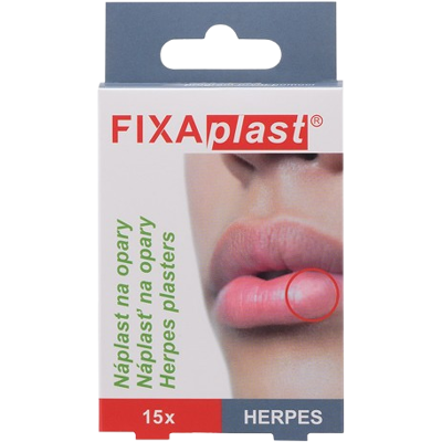 FIXAPLAST HERPES Náplasť na opary 15 ks FIXAPLAST HERPES Náplasť na opary 15 ks