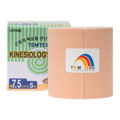 TEMTEX kinesio tape Classic, béžová tejpovacia páska 7,5cm x 5m TEMTEX kinesio tape Classic, béžová tejpovacia páska 7,5cm x 5m