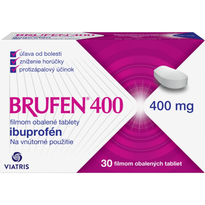 BRUFEN 400 Ibuprofenum 30 tabliet BRUFEN 400 Ibuprofenum 30 tabliet