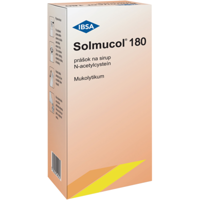 SOLMUCOL sirup 180 ml SOLMUCOL sirup 180 ml