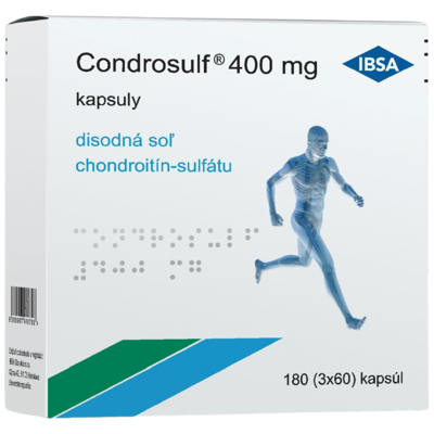 CONDROSULF 400 mg x 180 kapsúl CONDROSULF 400 mg x 180 kapsúl
