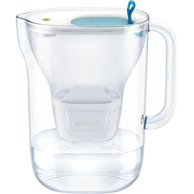 BRITA Style LED modrá filtračná kanvica 2.4 l BRITA Style LED modrá filtračná kanvica 2.4 l