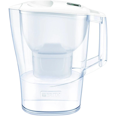 BRITA Aluna Memo bílá filtračná kanvica 2.4 l BRITA Aluna Memo bílá filtračná kanvica 2.4 l