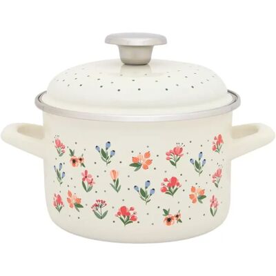 METALAC Hrniec s pokrievkou 16 cm, 2 l, Julie METALAC Hrniec s pokrievkou 16 cm, 2 l, Julie