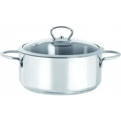 METALAC Kastrol so sklenou poklicou KULINARIA 2.8 l METALAC Kastrol so sklenou poklicou KULINARIA 2.8 l