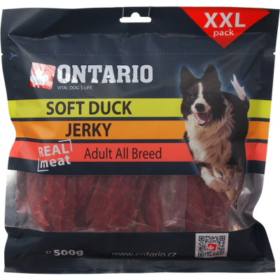 ONTARIO Pochúťka sušené kačacie kúsky 500 g ONTARIO Pochúťka sušené kačacie kúsky 500 g