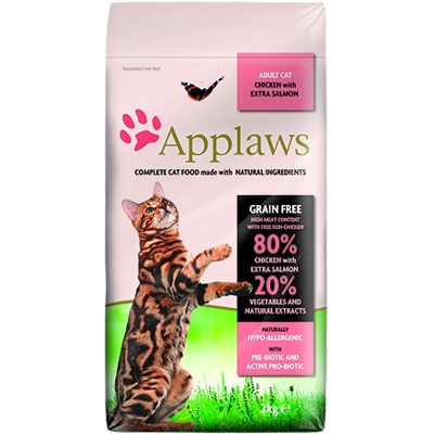 APPLAWS Dry Cat Chicken & Salmon 2 kg APPLAWS Dry Cat Chicken & Salmon 2 kg