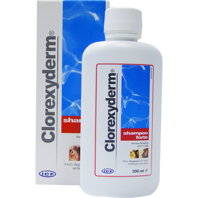 CLOREXYDERM Forte šampón pre zvieratá 200 ml CLOREXYDERM Forte šampón pre zvieratá 200 ml