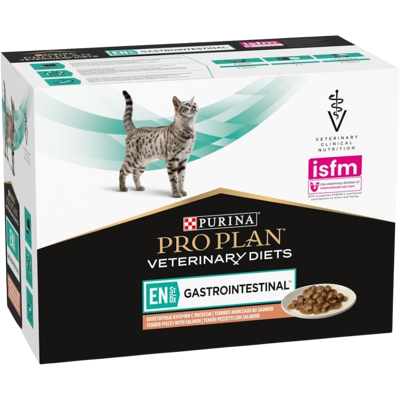 PURINA PPVD Feline - EN Gastrointinal Salmon kapsička 10 x 85 g PURINA PPVD Feline - EN Gastrointinal Salmon kapsička 10 x 85 g
