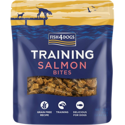 FISH4DOGS Tréningové palmsky pre psov losos 80 g FISH4DOGS Tréningové palmsky pre psov losos 80 g