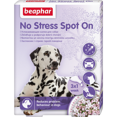 BEAPHAR Pipeta No stress Spot on 3 x 0.7 ml BEAPHAR Pipeta No stress Spot on 3 x 0.7 ml