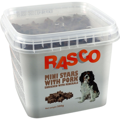 RASCO Pochúťka kalciové hviezdičky 0,7cm 500 g RASCO Pochúťka kalciové hviezdičky 0,7cm 500 g