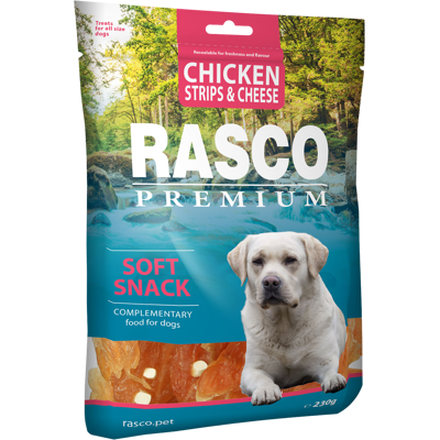 RASCO Pochúťka Premium kuracie so syrom, plátky 230 g RASCO Pochúťka Premium kuracie so syrom, plátky 230 g