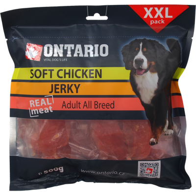 ONTARIO Pochúťka mäkké kuracie prúžky 500 g ONTARIO Pochúťka mäkké kuracie prúžky 500 g