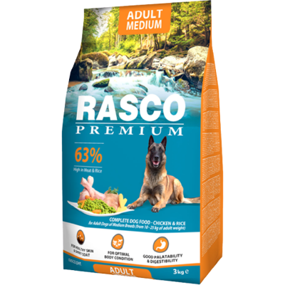 RASCO Adult Medium 3 kg RASCO Adult Medium 3 kg