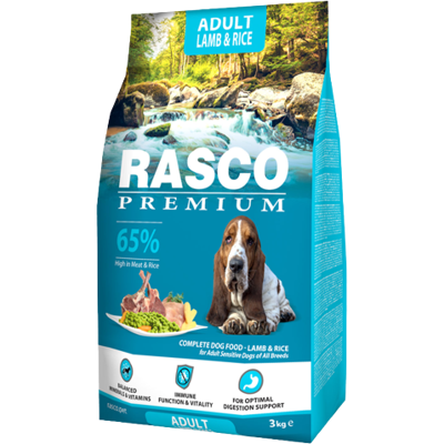 RASCO Adult Lamb & Rice 3 kg RASCO Adult Lamb & Rice 3 kg