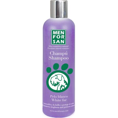 MENFORSAN Šampon pro zesvětlení bílé srsti pro psy 300ml 300 ml MENFORSAN Šampon pro zesvětlení bílé srsti pro psy 300ml 300 ml