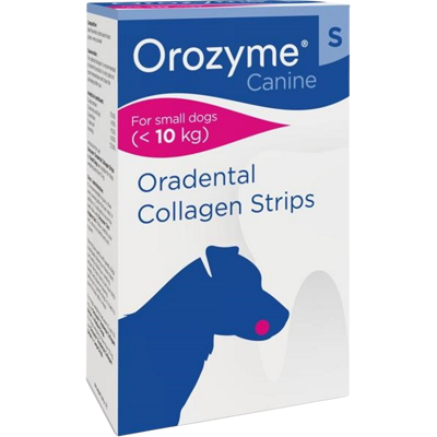 OROZYME Canine plátky žuvacie pre psov S (do 10 kg) 224 g OROZYME Canine plátky žuvacie pre psov S (do 10 kg) 224 g