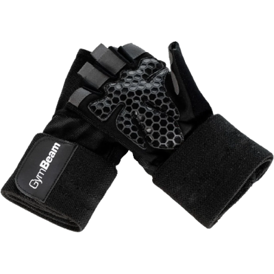GYMBEAM Dámske fitness rukavice, Guard Black, veľ. XL, 2 ks GYMBEAM Dámske fitness rukavice, Guard Black, veľ. XL, 2 ks