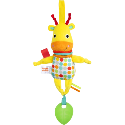 BRIGHT STARTS Hračka s melódiou na C krúžku Pull, Play & Boogie™ žirafa 0m+ BRIGHT STARTS Hračka s melódiou na C krúžku Pull, Play & Boogie™ žirafa 0m+
