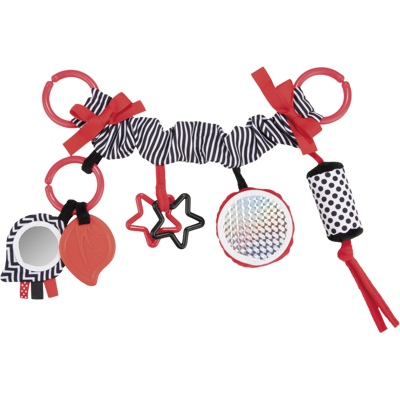 CANPOL BABIES SENSORY Kontrastná závesná hračka na kočík/autosedačku, 1 x 1 ks CANPOL BABIES SENSORY Kontrastná závesná hračka na kočík/autosedačku, 1 x 1 ks