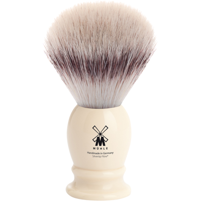 MÜHLE Stredná štetka na holenie Classic zo syntetických štetín (Silvertip Fibre®, imitácia korytnačiny) MÜHLE Stredná štetka na holenie Classic zo syntetických štetín (Silvertip Fibre®, imitácia korytnačiny)