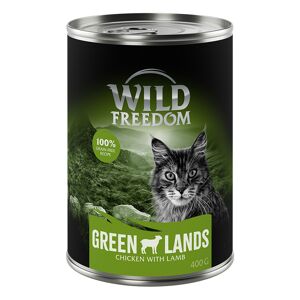 Wild Freedom Adult 6 x 400 g - bezobilné - Green Lands - jahňacie & kuracie
