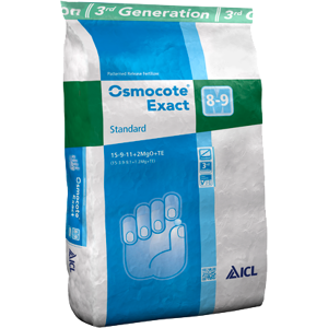 ICL Osmocote Exact 8-9M 15-9-11+2MgO+TE 25 kg ICL Osmocote Exact 8-9M 15-9-11+2MgO+TE 25 kg