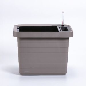 Plastia Samozavlažovací veľkoobjemový truhlík Berberis UNO taupe 45 cm Plastia Samozavlažovací veľkoobjemový truhlík Berberis UNO taupe 45 cm
