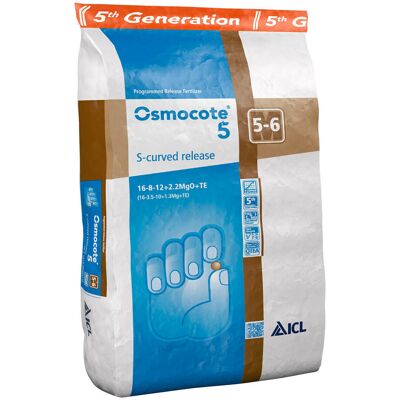 ICL Osmocote 5 25 kg 5-6M 16-8-12+2,2MgO+Te ICL Osmocote 5 25 kg 5-6M 16-8-12+2,2MgO+Te