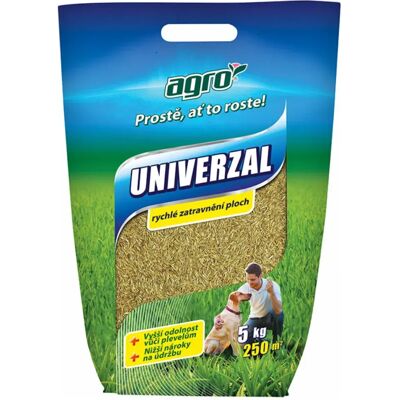 AGRO CS AGRO Trávna zmes Univerzal 5 kg AGRO CS AGRO Trávna zmes Univerzal 5 kg