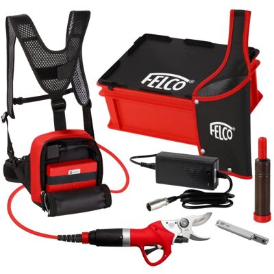 Elektrické nožnice FELCO 812+ komplet s powerpackom a dvojitou batériou Elektrické nožnice FELCO 812+ komplet s powerpackom a dvojitou batériou