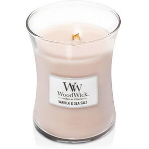 WoodWick Vonná sviečka váza Vanilla & Sea Salt 275 g WoodWick Vonná sviečka váza Vanilla & Sea Salt 275 g