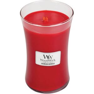 WoodWick Vonná sviečka váza Crimson Berries 609 g WoodWick Vonná sviečka váza Crimson Berries 609 g