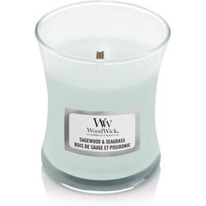 WoodWick Vonná sviečka váza Sagewood & Seagrass 85 g WoodWick Vonná sviečka váza Sagewood & Seagrass 85 g