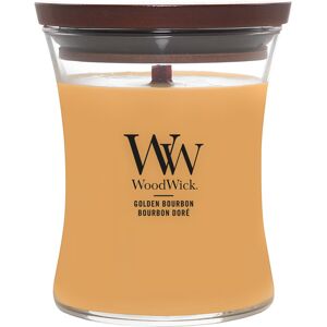 WoodWick Vonná sviečka váza stredná Golden Bourbon 275 g WoodWick Vonná sviečka váza stredná Golden Bourbon 275 g