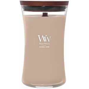 WoodWick Vonná sviečka váza veľká Patchouli Creme 609,5 g WoodWick Vonná sviečka váza veľká Patchouli Creme 609,5 g