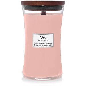 WoodWick Vonná sviečka váza veľká Pressed Blooms & Patchouli 609,5 g WoodWick Vonná sviečka váza veľká Pressed Blooms & Patchouli 609,5 g