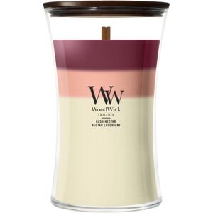 WoodWick Vonná sviečka váza veľká Trilogy Lush Nectar 609,5 g WoodWick Vonná sviečka váza veľká Trilogy Lush Nectar 609,5 g