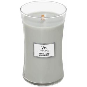 WoodWick Vonná sviečka váza veľká Lavender & Cedar 609,5 g WoodWick Vonná sviečka váza veľká Lavender & Cedar 609,5 g
