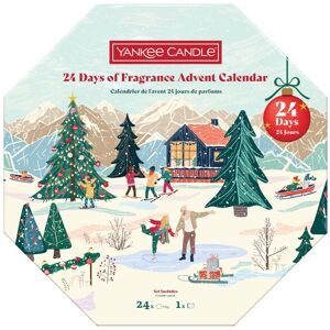 Yankee Candle Adventný kalendár čajových sviečok Veniec Yankee Candle Adventný kalendár čajových sviečok Veniec
