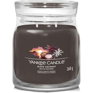 Yankee Candle Aromatická sviečka Signature sklo stredná Black Coconut 368 g Yankee Candle Aromatická sviečka Signature sklo stredná Black Coconut 368 g