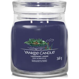 Yankee Candle Aromatická sviečka Signature sklo stredná Lakefront Lodge 368 g Yankee Candle Aromatická sviečka Signature sklo stredná Lakefront Lodge 368 g