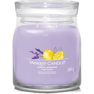 Yankee Candle Aromatická sviečka Signature sklo stredná Lemon Lavender 368 g Yankee Candle Aromatická sviečka Signature sklo stredná Lemon Lavender 368 g